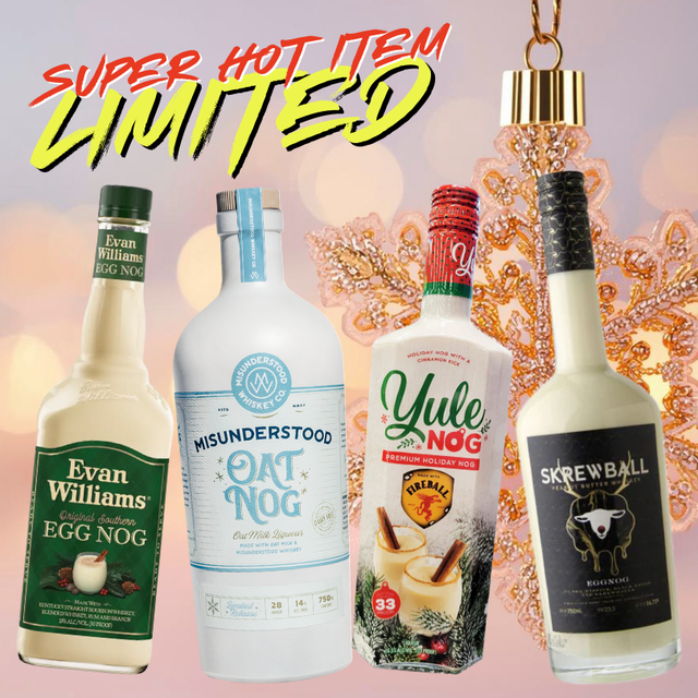 **SUPER LIMITED HOT ITEM** Egg Nogs for the holidays!