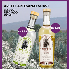 Collection image for: Double Points on Arette Artesanal Suave Tequila this October!