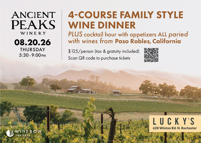 Ancient Peaks Dinner