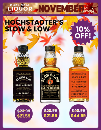 10% OFF ON SLOW & LOW THIS NOVEMBER!