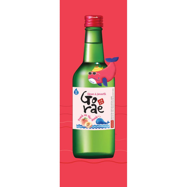 Gorae Peach Soju 375mL