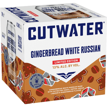 Cutwater Gingerbread White Russian 355mL