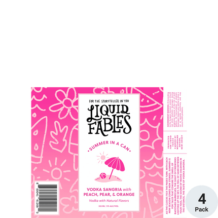 Liquid Fables Summer in a Can 355mL
