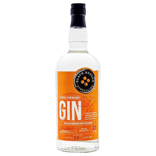 Black Button Citrus Gin 750mL