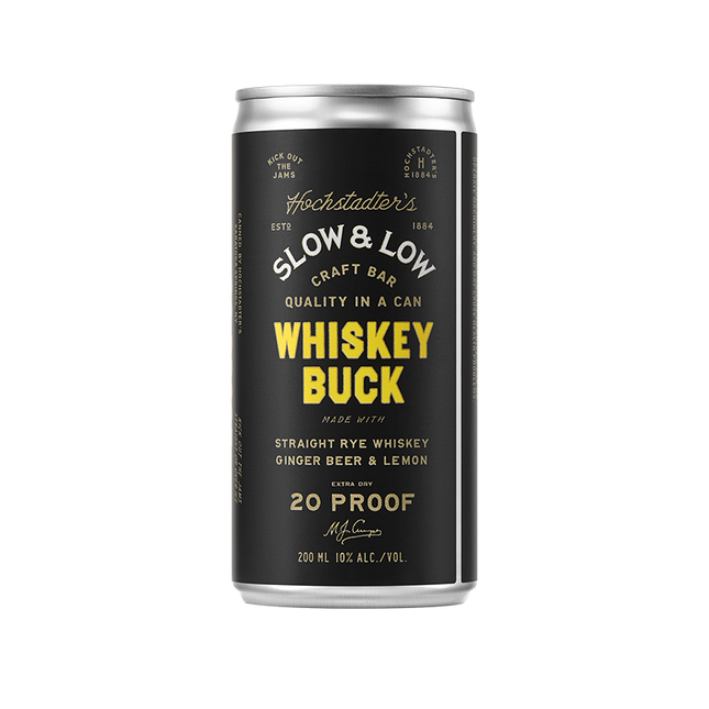 Hochstadters Slow & Low Whiskey Buck Canned Cocktail 200mL