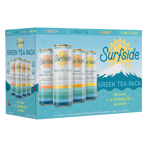 Surfside Green Tea Variety 8-Pack