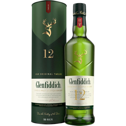 Glenfiddich 12 Year Single Malt Scotch 750mL