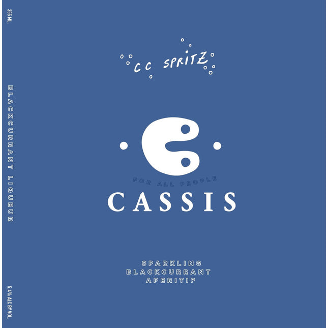 C Cassis Sparkling Blackcurrant 355mL