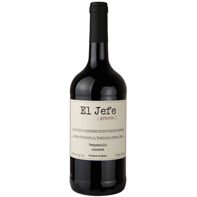 El Jefe Grande Tempranillo 1L