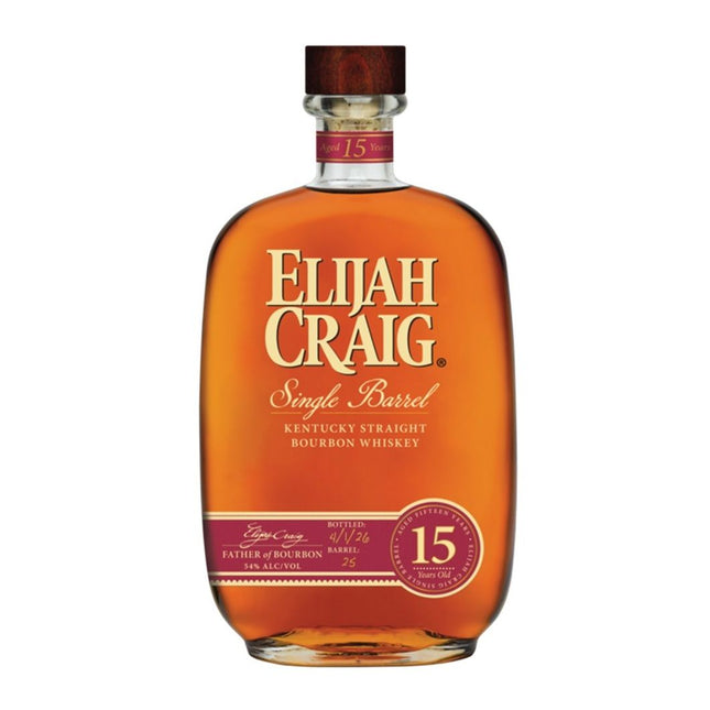 Elijah Craig Single Barrel 15 Year 750mL