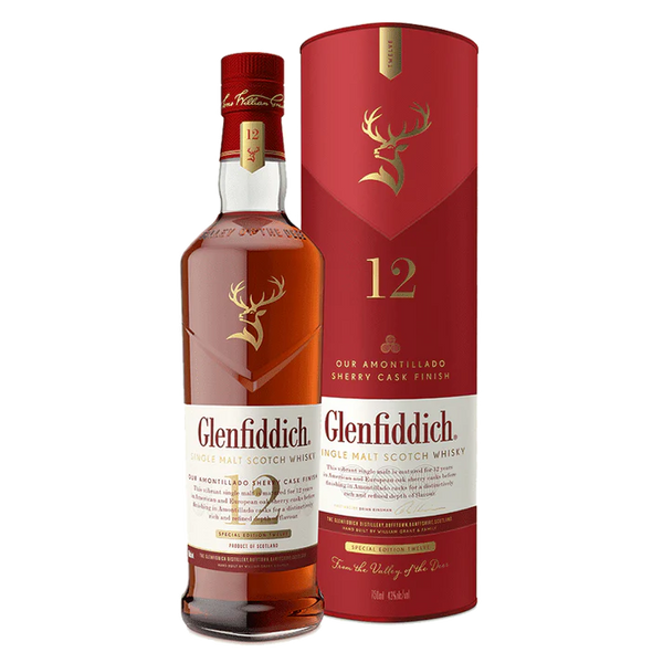 Glenfiddich 12 Year Sherry Cask Single Malt 750mL