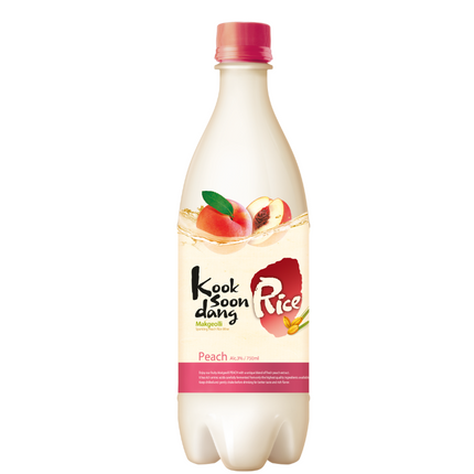 Kook Soon Dang Peach Makgeolli 750mL