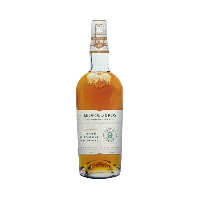 Leopold Brothers Three Chamber Rye 9 Year 750mL