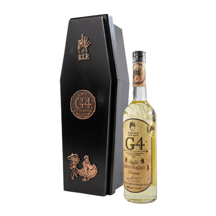 G4 Reposado dia de Los Muertos Coffin 750mL