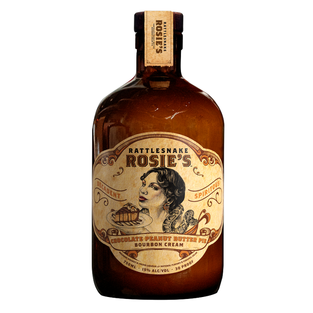 Rattlesnake Chocolate Peanut Butter BBN Cream 750mL