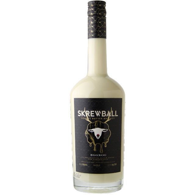 Skrewball PB Whiskey Egg Nog 750mL