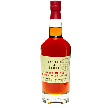 Savage & Cooke Blonde Cask Single Barrel Bourbon 750mL
