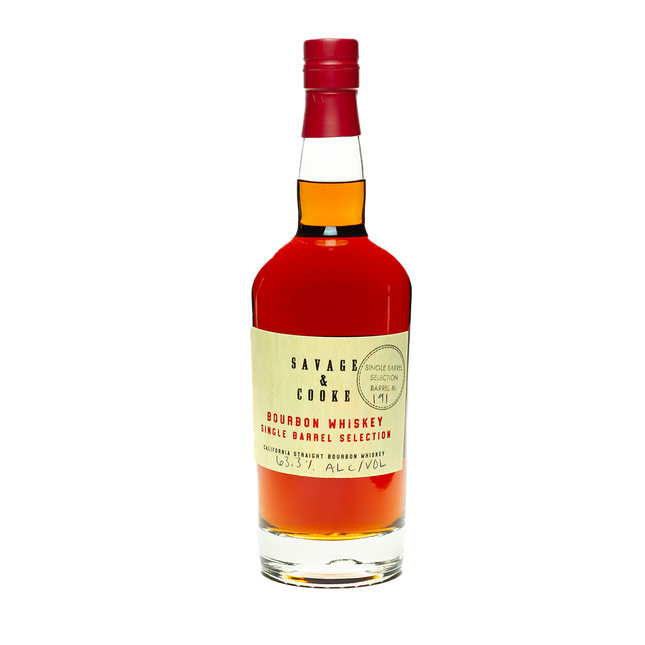 Savage & Cooke Blonde Cask Single Barrel Bourbon 750mL