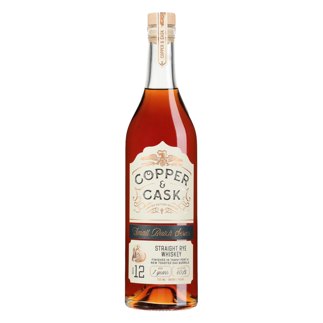 Copper & Cask Small Batch #12 Port Finished 7 Year Rye 750mL
