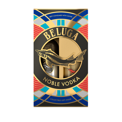Beluga Noble Vodka Gift Set 750mL
