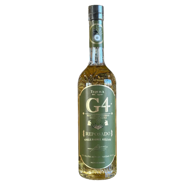 G4 Single Barrel Reposado 750mL