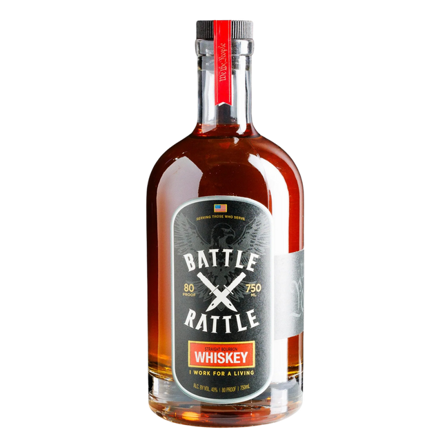 Battle Rattle Bourbon Whiskey 750mL