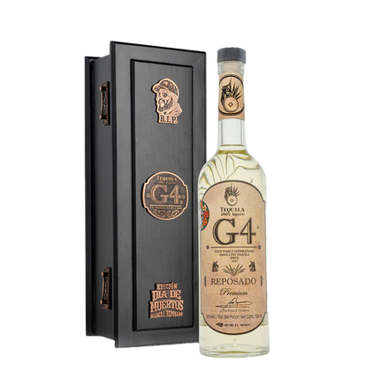 G4 Reposado de Madera Dia de Muertos 750mL