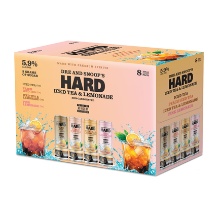 Dre & Snoop's Hard Iced Tea & Lemonade 8 Pack