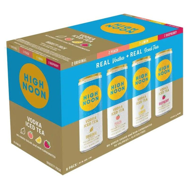 High Noon Vodka Iced Tea 8-Pack Variety