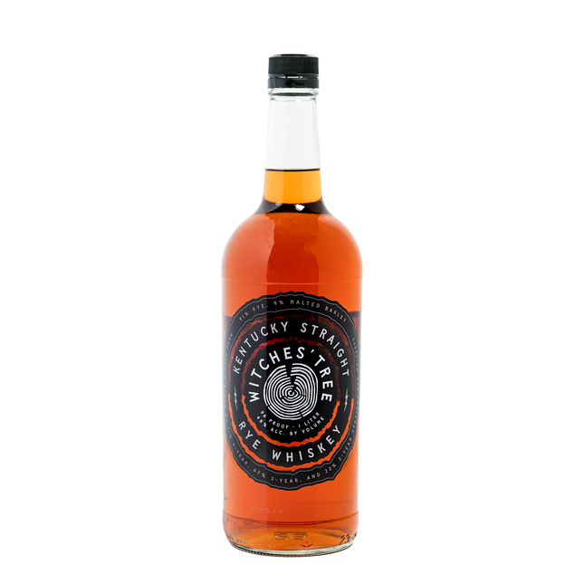 WItches Tree Kentucky Straight Rye Whiskey 1L