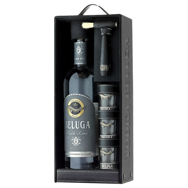 Beluga Gold Line Gift Set 750mL