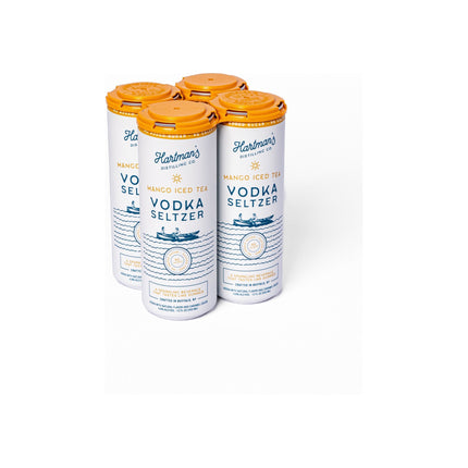 Hartman's Mango Iced Tea Vodka Seltzer Can 355mL
