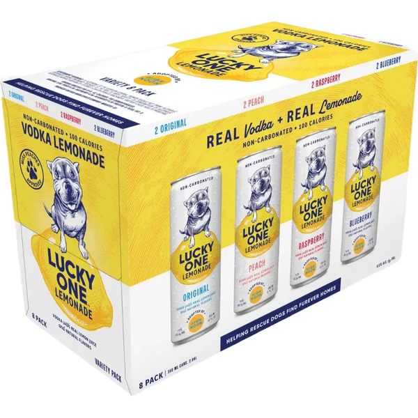 Lucky One Lemonade Variety 8 pack – Euphoria Liquor