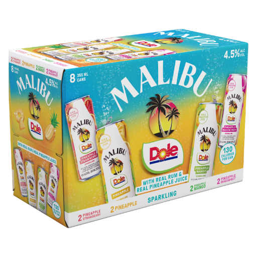 Malibu Dole Juice Variety 8-Pack