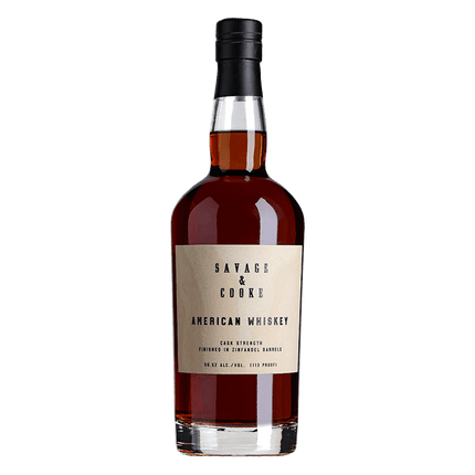 Savage & Cooke American Whiskey Cask Strength 750mL