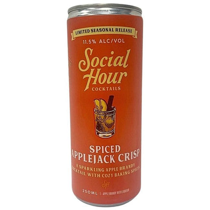Social Hour Spiced Applejack Crisp 250mL