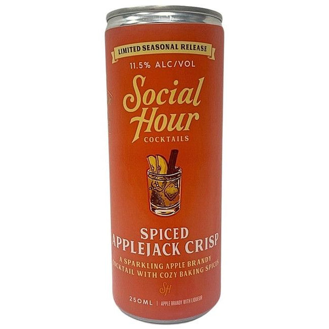 Social Hour Spiced Applejack Crisp 250mL