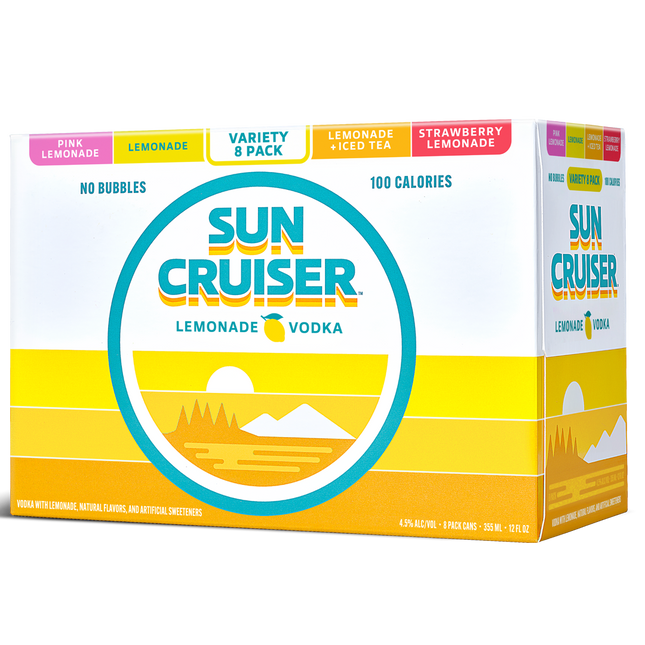 Sun Cruiser Lemonade Variety 8 Pack