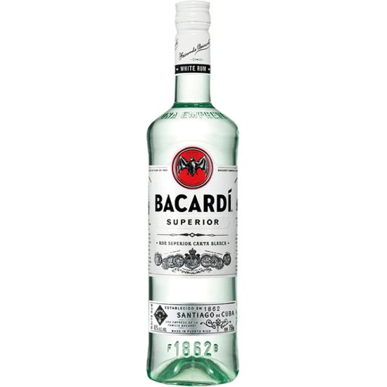 Bacardi White 1.0L