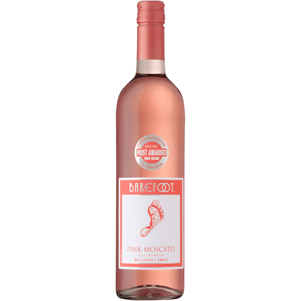Barefoot Pink Moscato 750mL