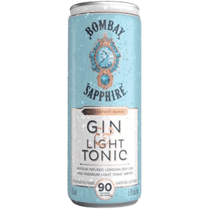 Bombay Light Gin & Tonic 250mL