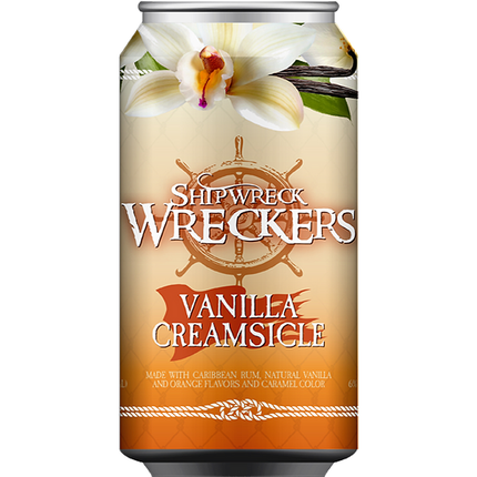 Shipwreck Wrecker Vanilla Creamsicle Can 355mL
