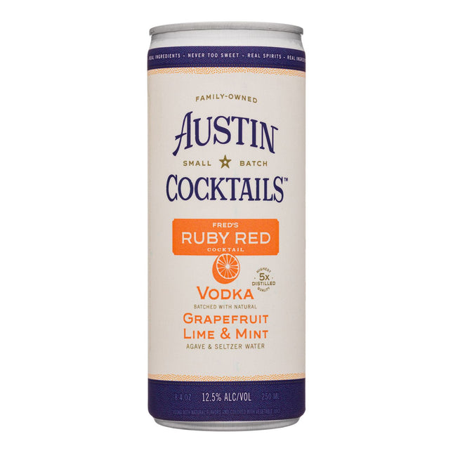 Austin Ruby Red Cocktail Can