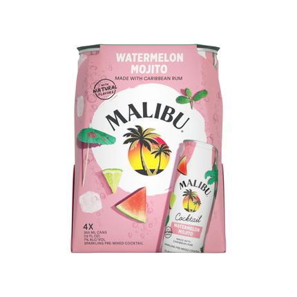 Malibu Watermelon Mojito 4-Pack Cans