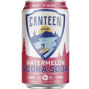 Canteen Watermelon Vodka Soda 355mL