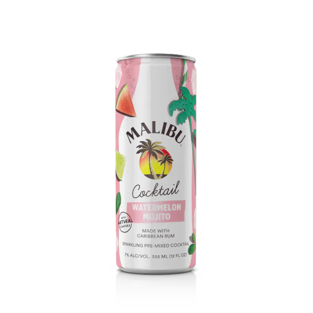 Malibu Watermelon Mojito 355mL Can