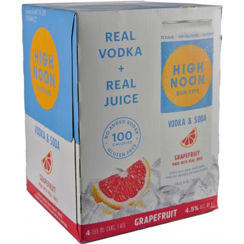 High Noon Grapefruit 4-Pack 355mL