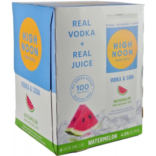 High Noon Watermelon 4-Pack 355mL