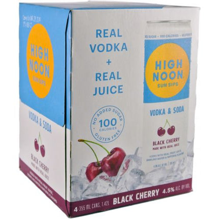 High Noon Black Cherry 4-Pack 355mL