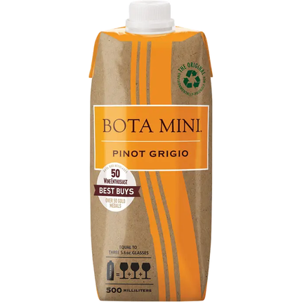 Bota Mini Pinot Grigio 500mL